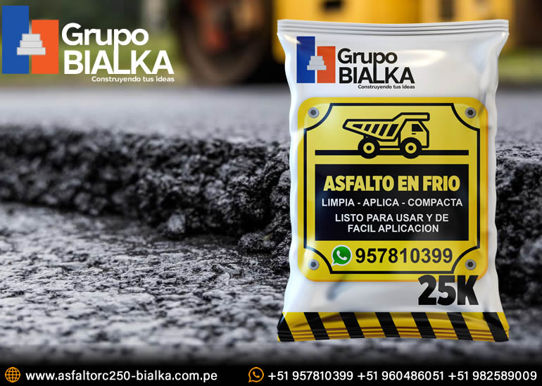 venta de asfalto en frio